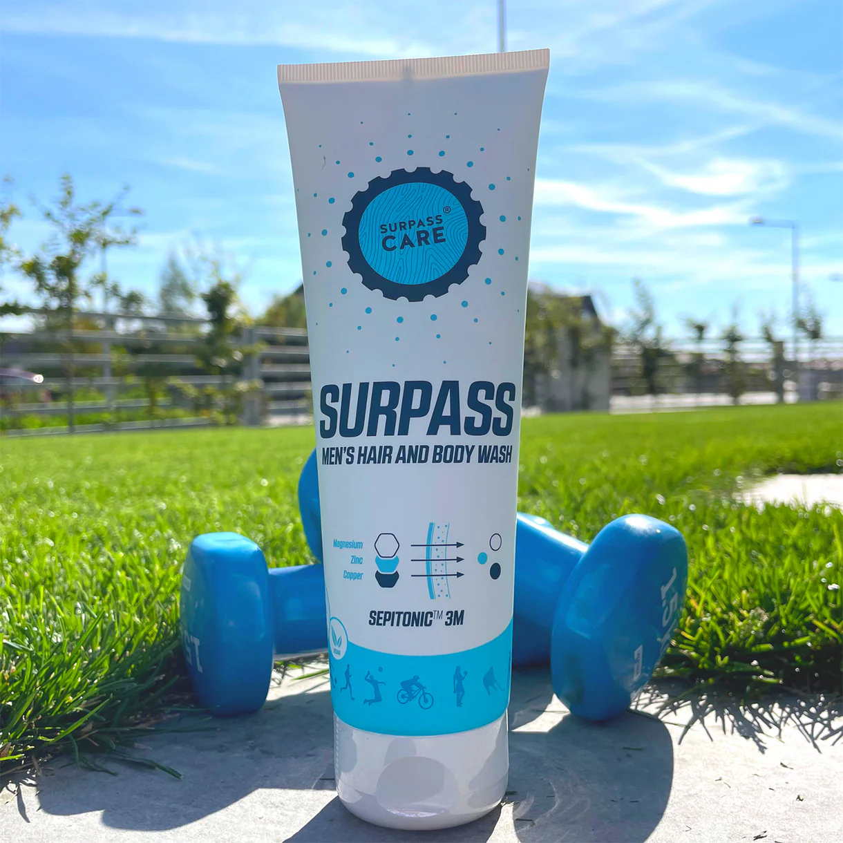 SURPASS Post Workout Magnesium Men’s Body Wash 250 ml – Enemmän kuin pelkkä suihkugeeli
